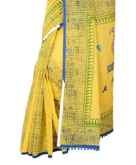 Picture of Handloom Saree Multi-Colour Saree