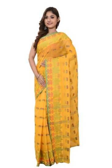 Picture of Tant Yellow Saree