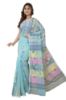 Picture of Soft Dhakai Sky Blue Saree