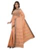 Picture of Tant Sandal Colour Brown Border Saree