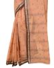 Picture of Tant Sandal Colour Brown Border Saree