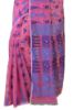 Picture of Soft Dhakai Pink Colour Blue Design Saree