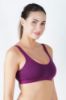 Picture of B-SOFT Women's Regular Fit Solid Sports Bra for Everyday 