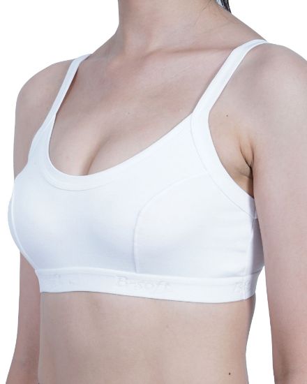 Picture of B-SOFT Women's Regular Fit Solid Sports Bra for Everyday 