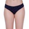 Picture of B-SOFT Stretchable Cotton Hipster Panties for Women-Grip Fit Comfortable-Red_Rani_Black-Multicolor
